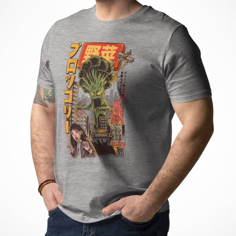 Japanilainen Broccozilla T-paita