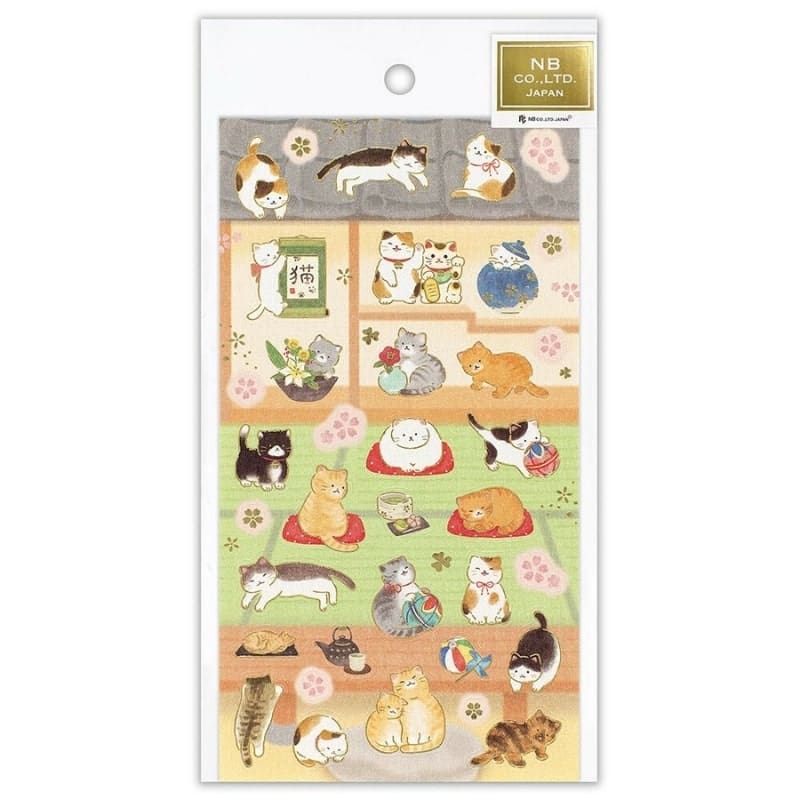 Japanilainen Cat Lovers tarroja