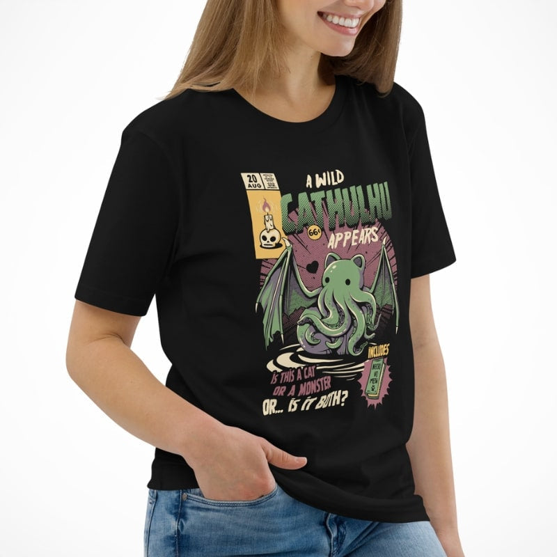 Japanilainen Cathulhu T-paita