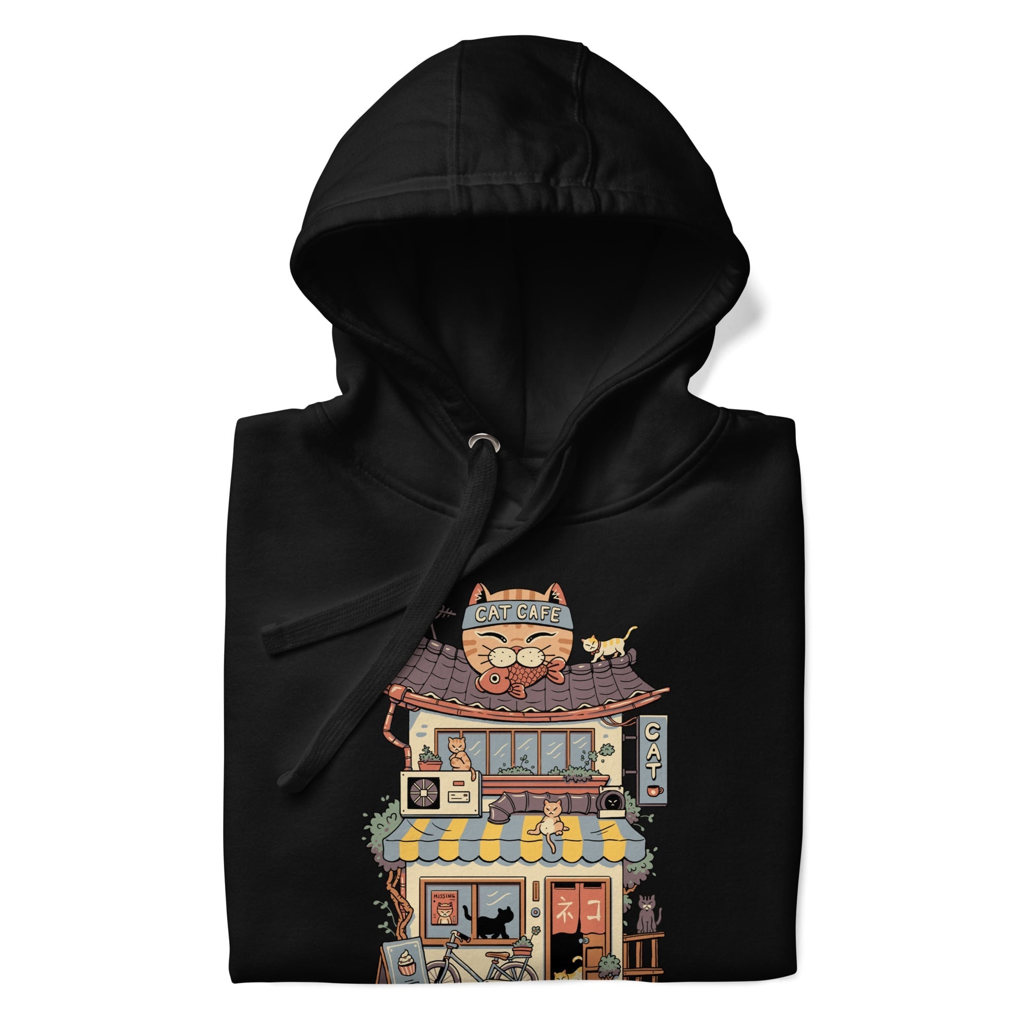 Japanilainen collegepaita Neko Café