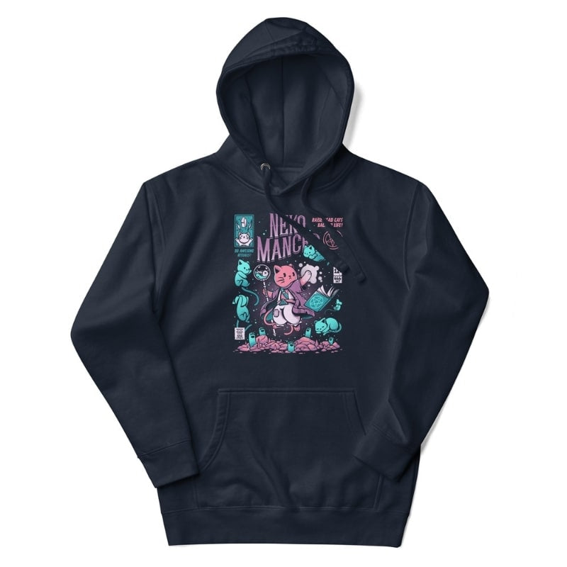 Nekomancer Japanilainen huppari - S