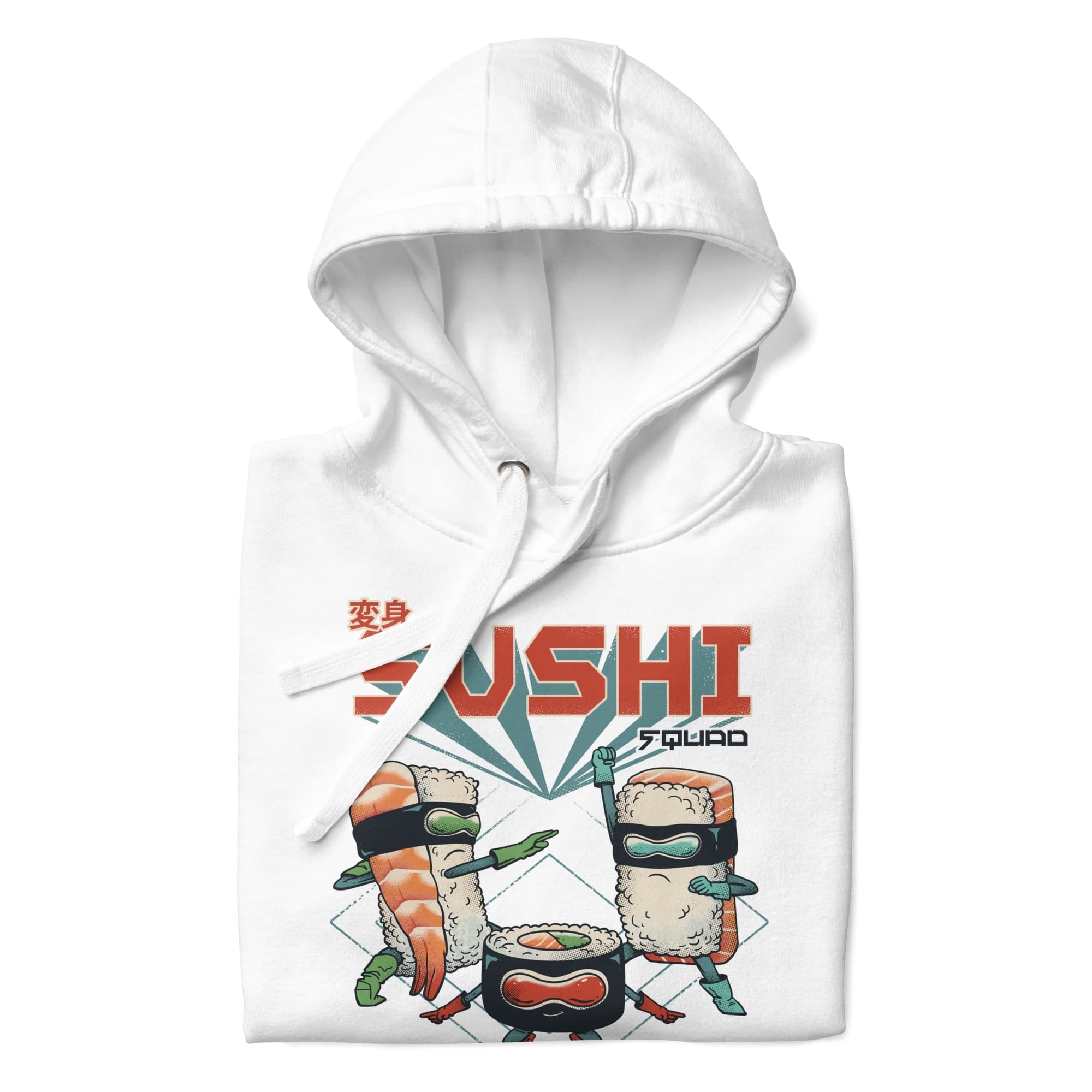 Japanilainen collegepaita Sushi Squad