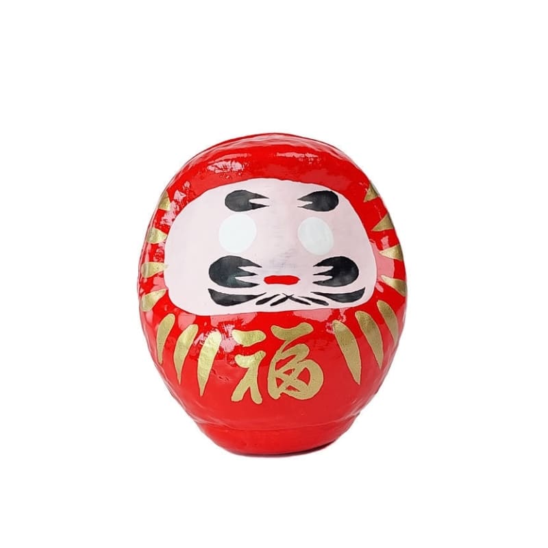 Japanilainen Daruma punainen - 4,5 cm