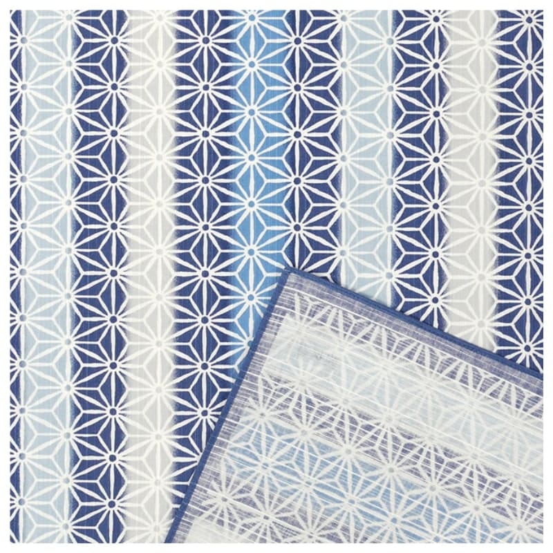 Japanilainen Furoshiki Asanoha kuvio - 70x70 cm - 70cm x 70cm - 70cm x 70cm