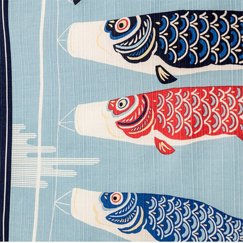 Japanilainen Furoshiki Koïnobori - 50cm x 50cm