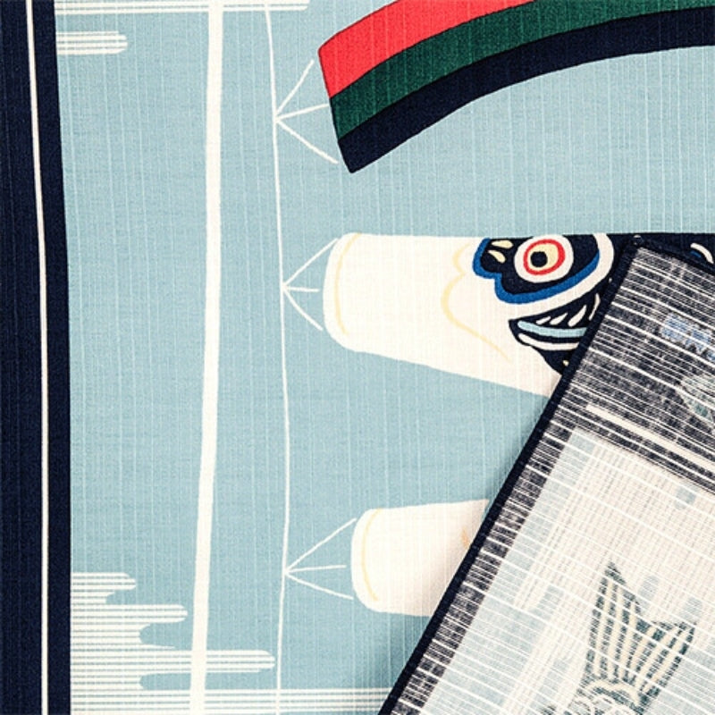 Japanilainen Furoshiki Koïnobori - 50cm x 50cm