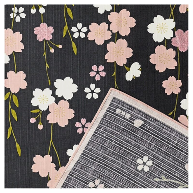Japanilainen Furoshiki Sakura by Night - 90x90 cm - 90cm x 90cm - 90cm x 90cm