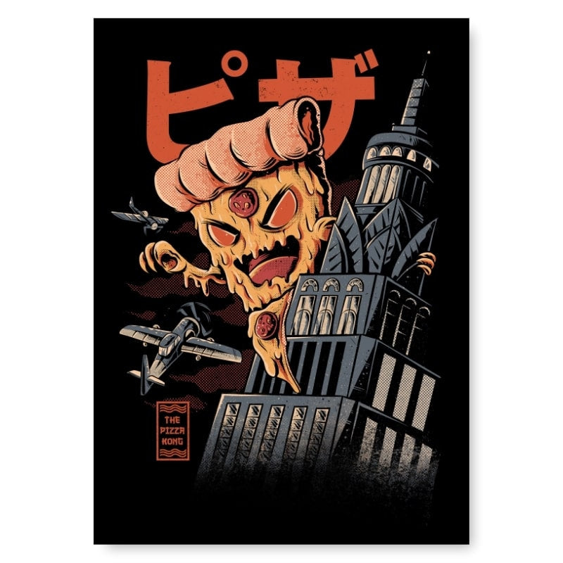 Godpizzan japanilainen juliste - A3