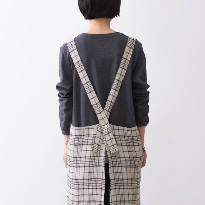 Japanilainen hamppu Twill esiliina