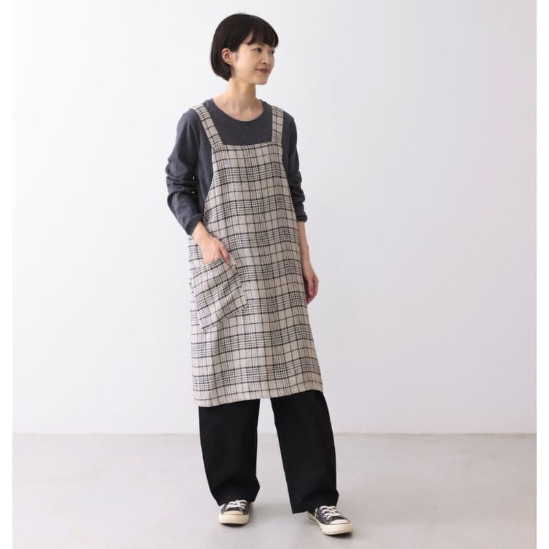Japanilainen hamppu Twill esiliina