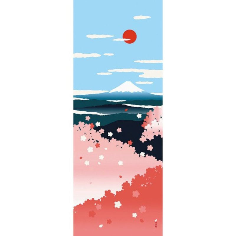 Japanilainen Hanami Tenugui
