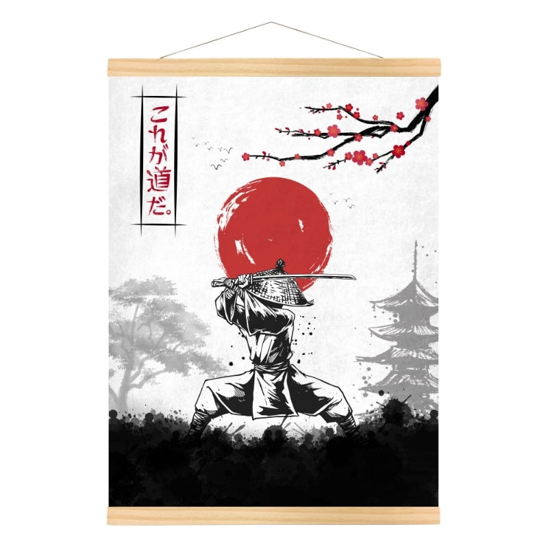 Japanilainen Bushido-koodin juliste - A3