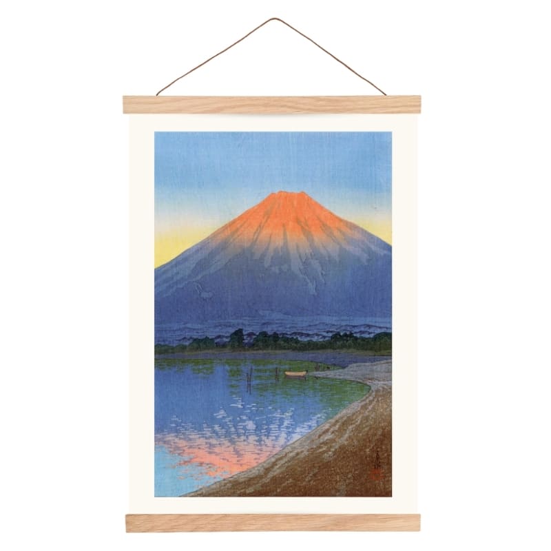 Yamanaka-järven japanilainen juliste - A3