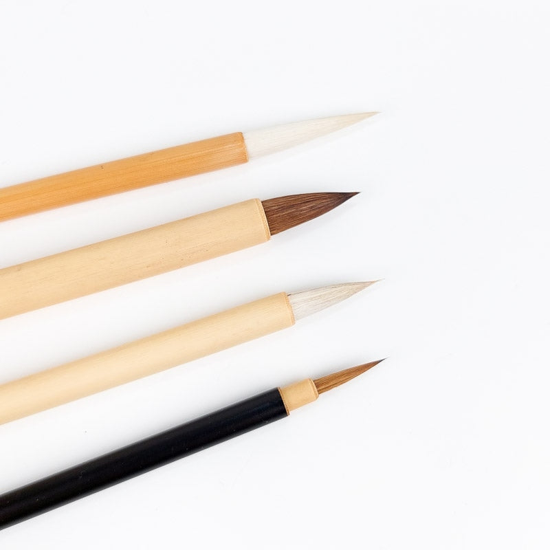 Japanilainen kalligrafia sivellinsarja