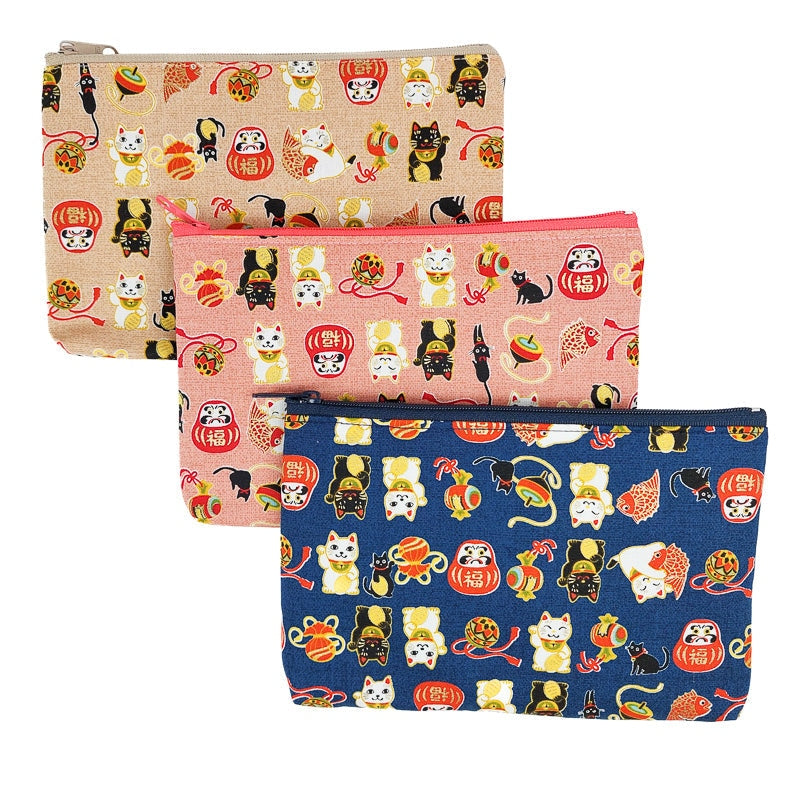 Japanilainen kangaspussi