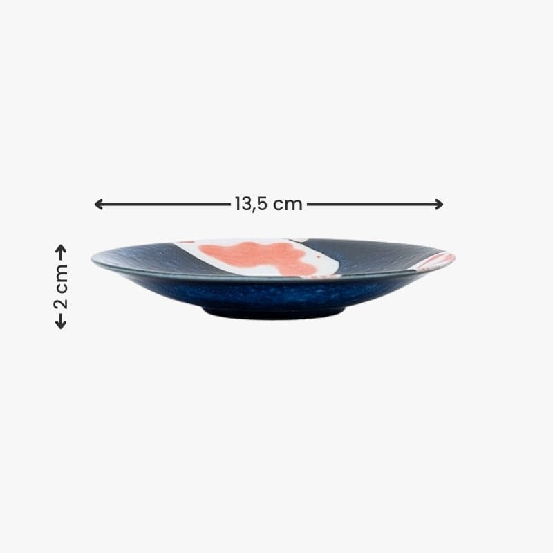 Japanilainen karppi Koi Small Plate