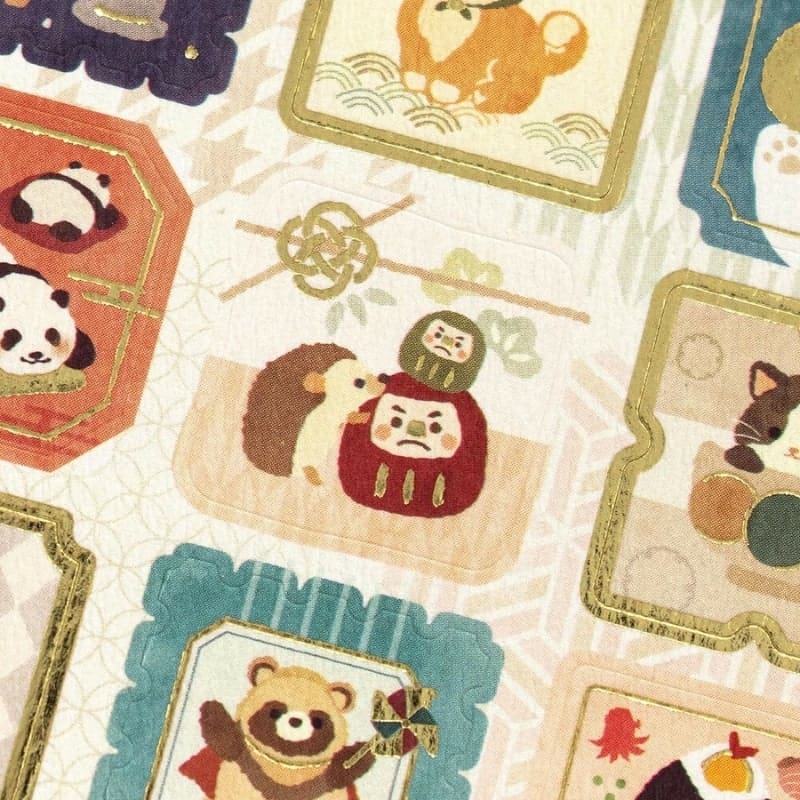 Japanilainen Kawaii Animal Tarrat