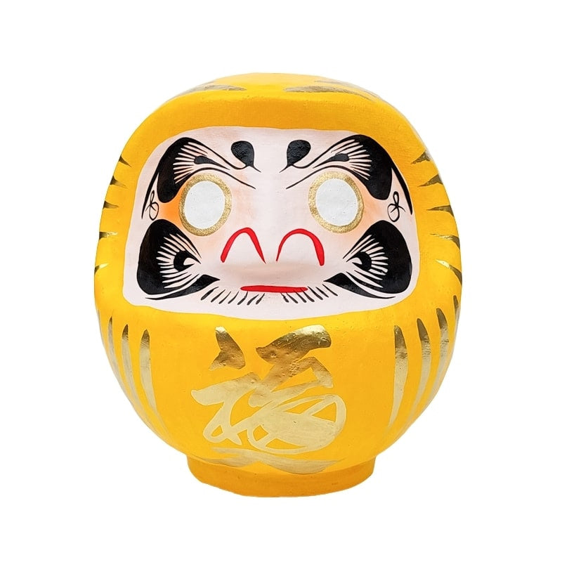 Japanilainen keltainen Daruma - 12 cm