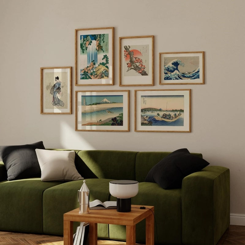 Japanilainen kirsikankukkajuliste - A3