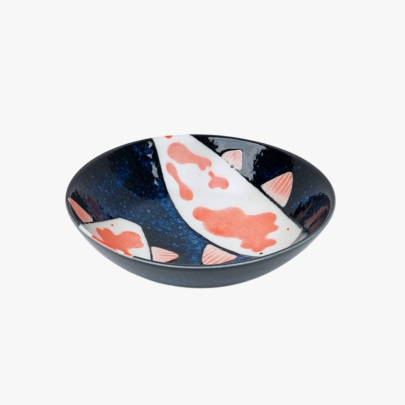 Japanilainen Koi-karppi kulho