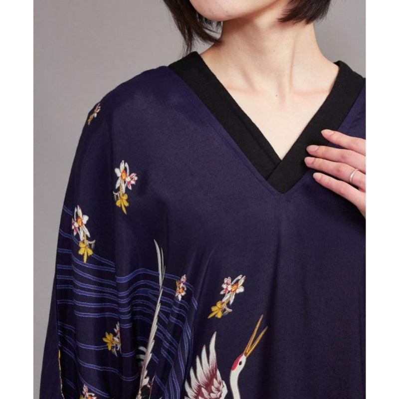 Japanilainen kurki mekko