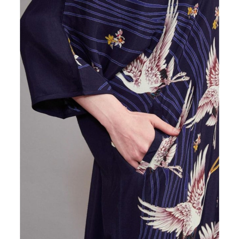 Japanilainen kurki mekko