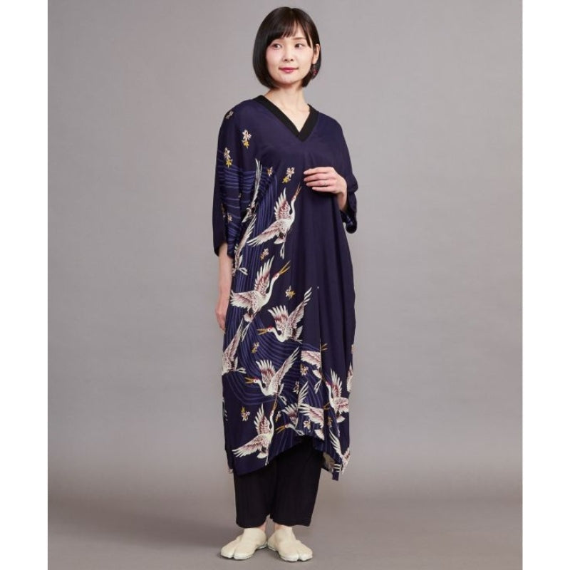 Japanilainen kurki mekko