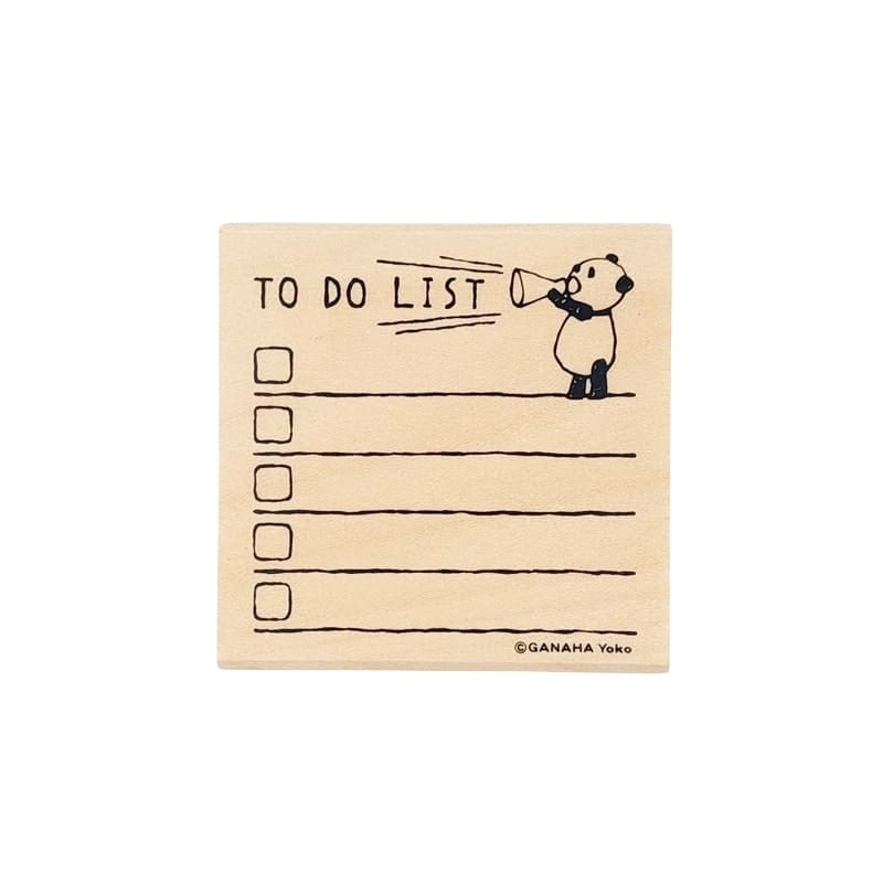 Japanilainen leimapanda tehtävälista