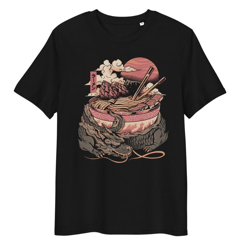 Japanilainen lohikäärme Ramen T-paita - S