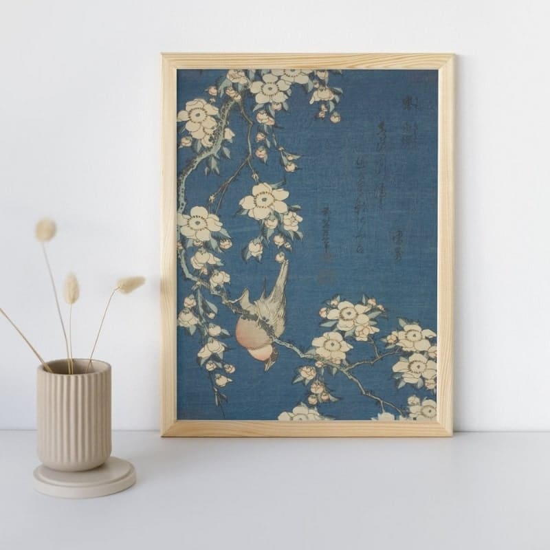 Japanilainen maalaus Hokusai - A3