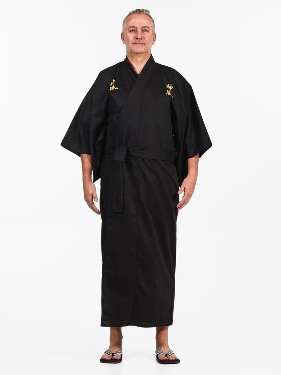Miesten japanilainen Kamikaze Kimono - Yhden kokoinen