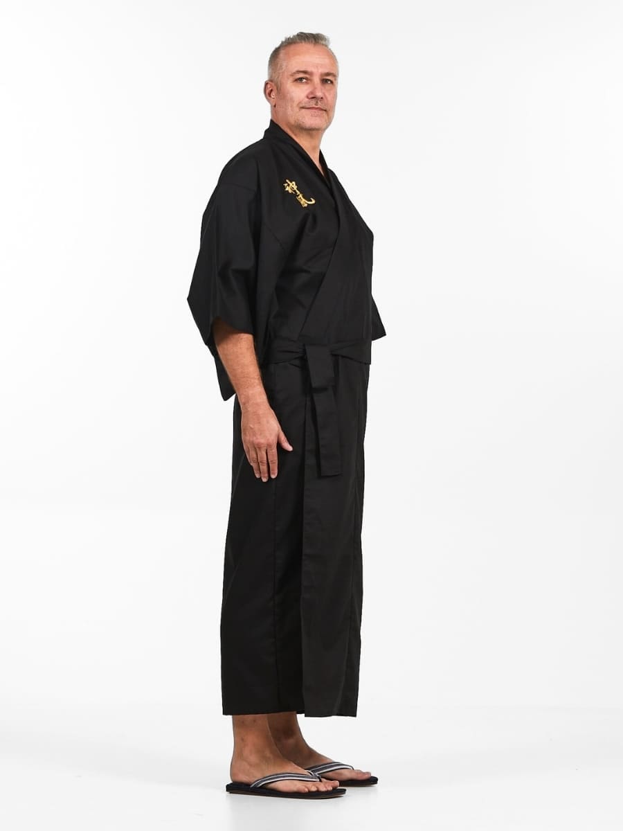 Miesten japanilainen Kamikaze Kimono - Yhden kokoinen