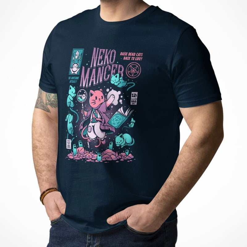 Japanilainen Nekomancer T-paita