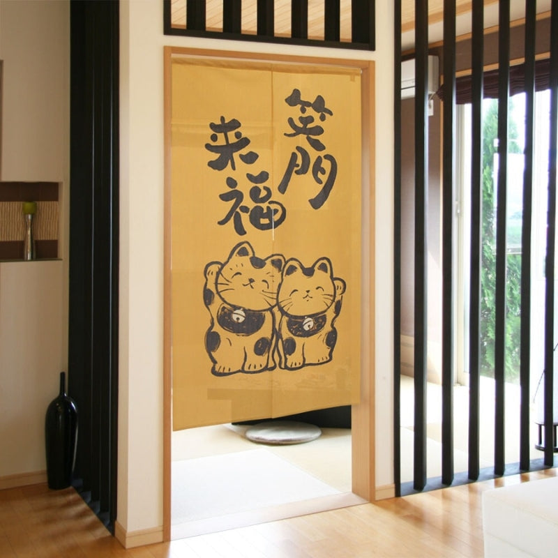 Japanilainen Noren Happiness & Fortune