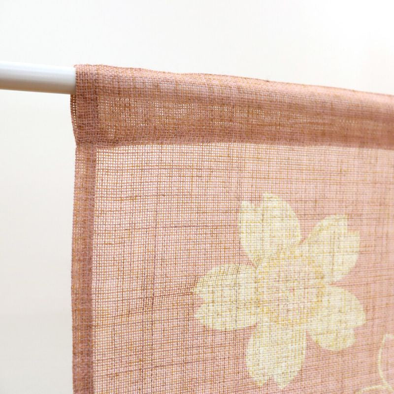 Japanilainen Noren Sakura kukka - 85 x 150 cm