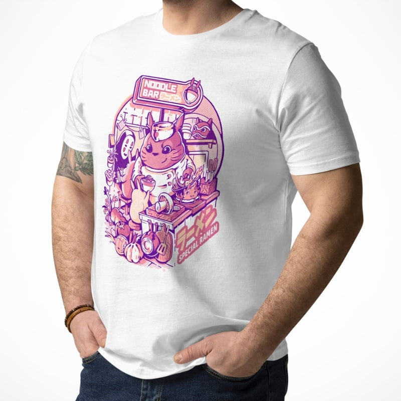 Japanilainen nuudelibaari T-paita