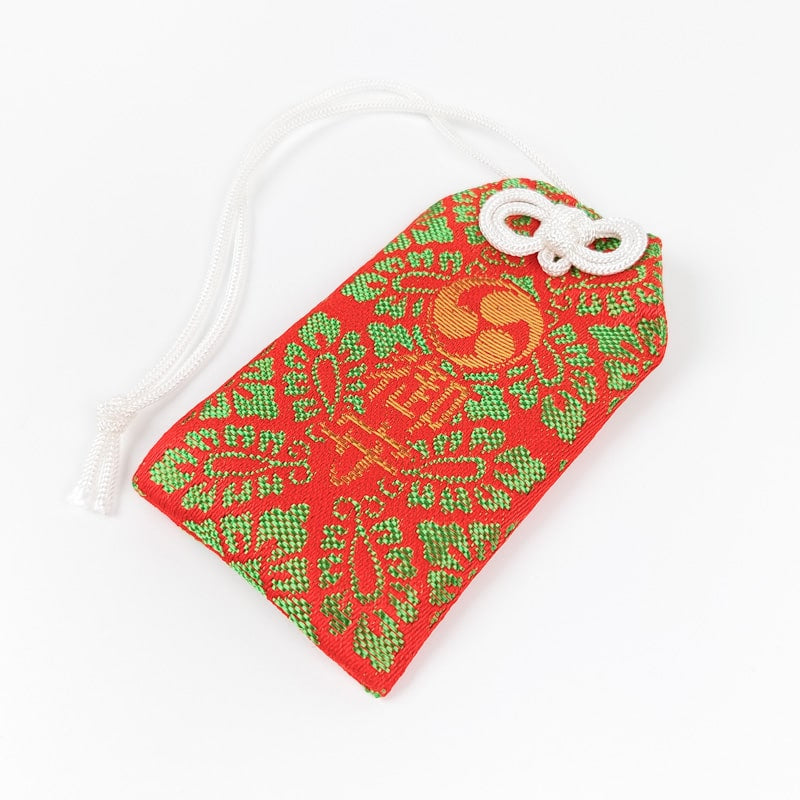 Japanilainen Omamori Tomoe Red