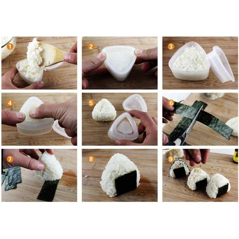 Japanilainen Onigiri riisi muotti