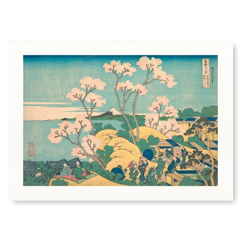 Shinagawa Japanilainen tuloste - A3