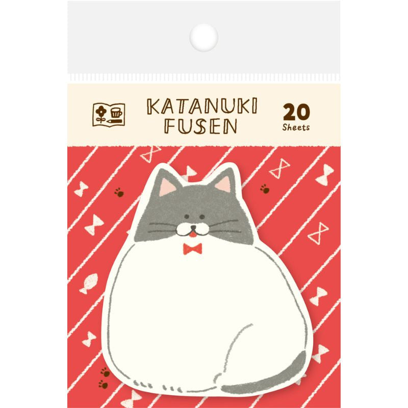 Japanilainen Post-it-kissa ja rusetti