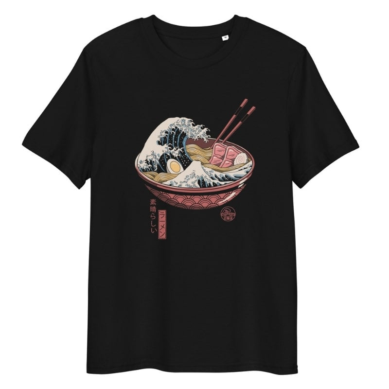 Japanilainen Ramen Kanagawa T-paita