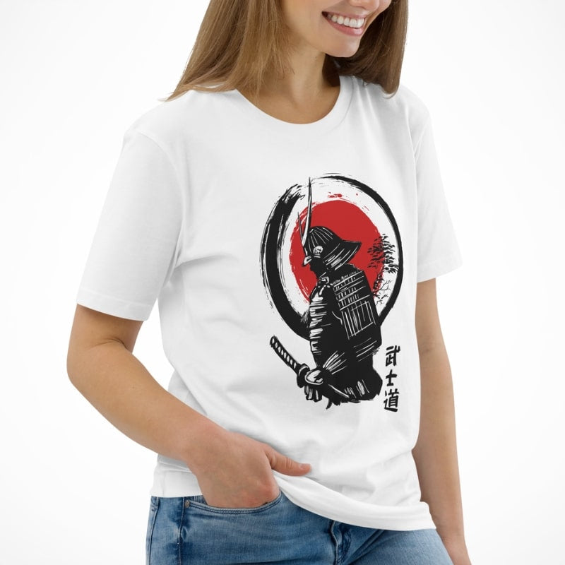 Japanilainen samurai T-paita