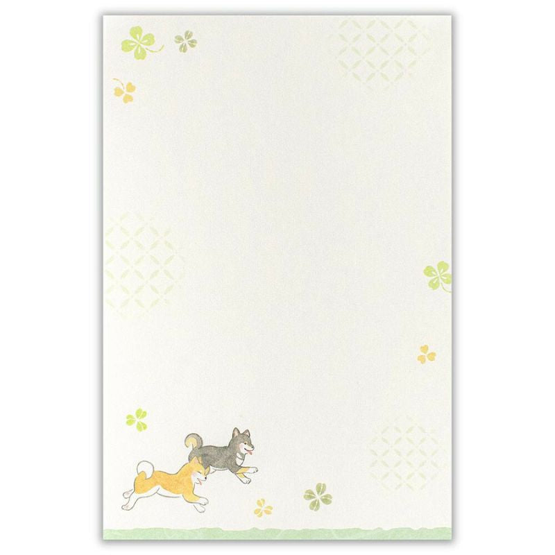 Japanilainen Shiba Inu paperitavarat