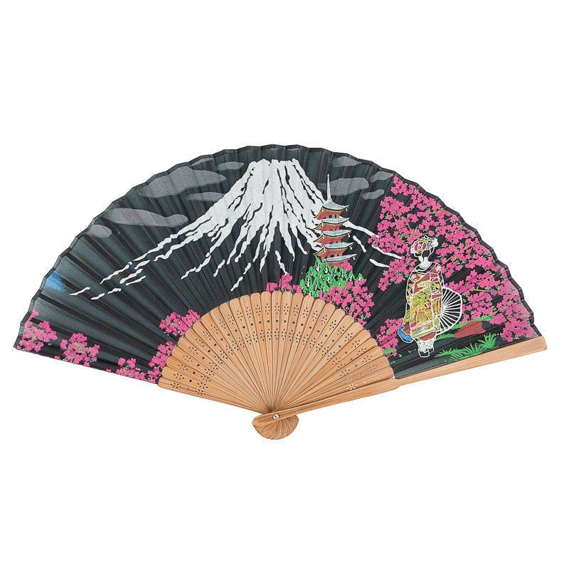 Japanilainen silkki tuuletin