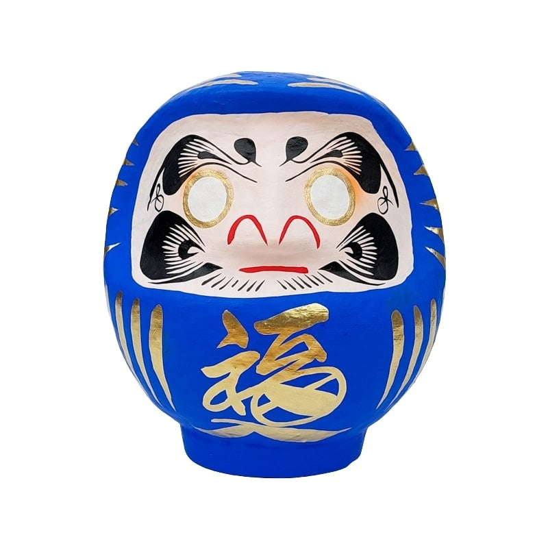 Japanilainen sininen Daruma - 12 cm