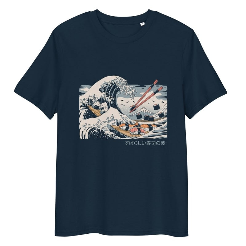 Japanilainen Sushi Kanagawa T-paita - S