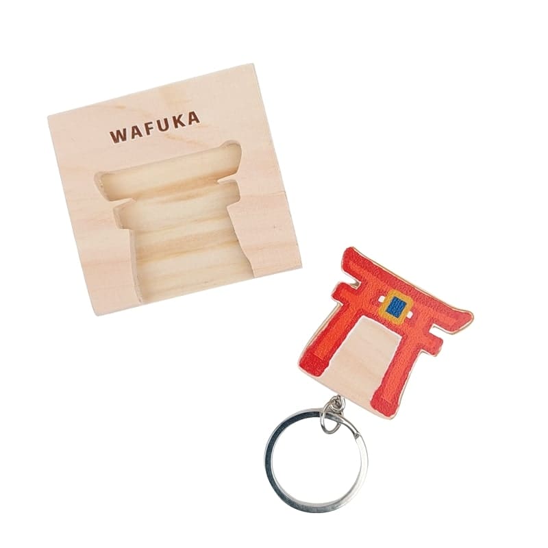 Japanilainen sypressi Torii avaimenperä
