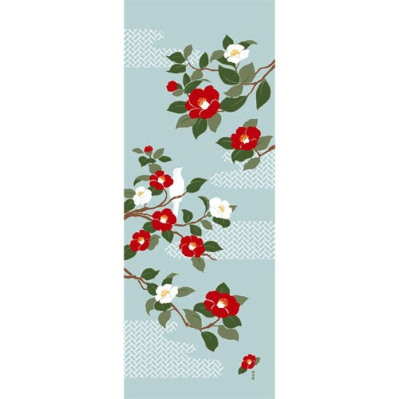 Japanilainen Tenugui Camellia