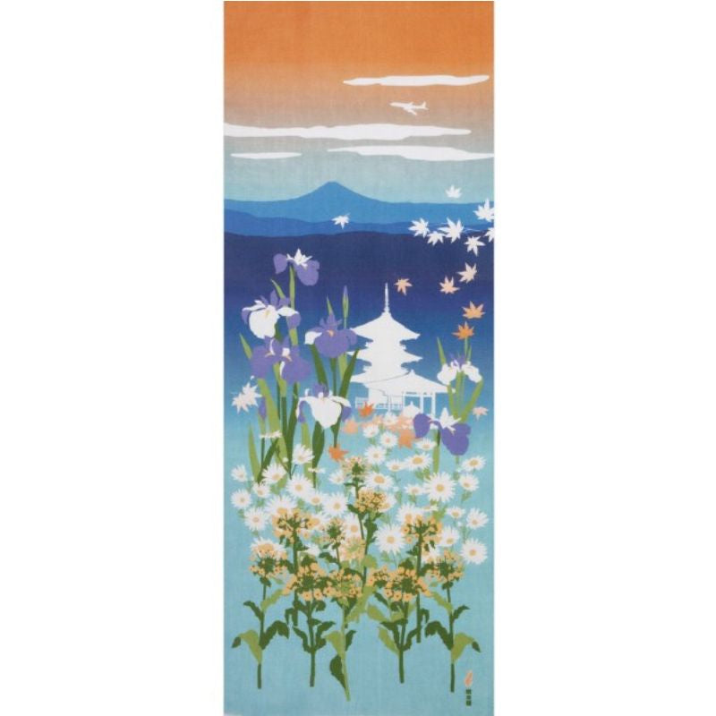Japanilainen Tenugui Chiba