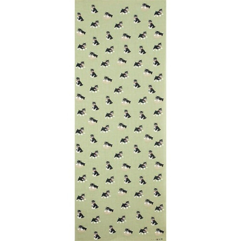 Japanilainen Tenugui Kuro Shiba